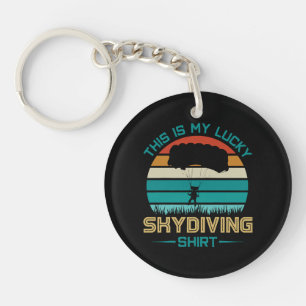 Skydiving School Portland Key Ring