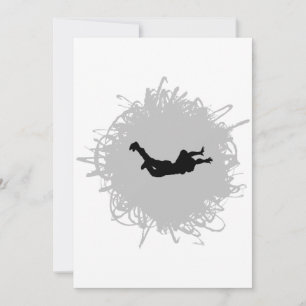 Skydiving Scribble Style