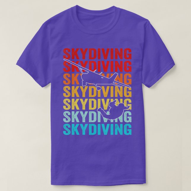 Skydiving Skydiving 1 T-Shirt (Design Front)