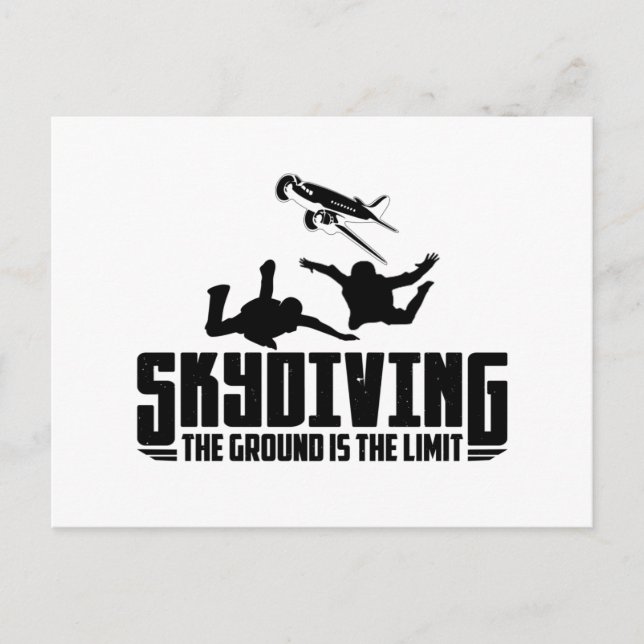 Skydiving | Skydiving Skydiver Gifts Postcard (Front)