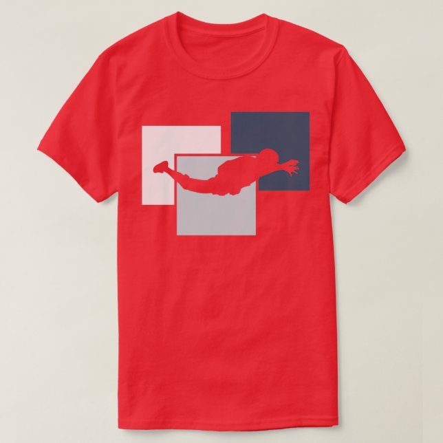 Skydiving Sports T-Shirt (Design Front)