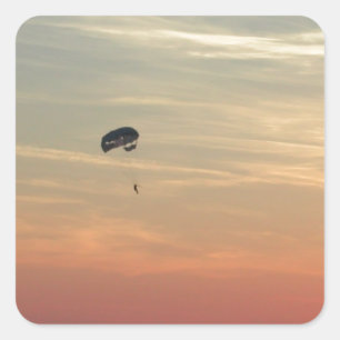 Skydiving Square Sticker