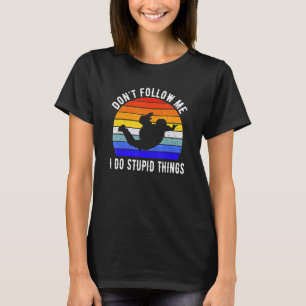 Skydiving Vintage Parachuting Sky Diver Retro Skyd T-Shirt