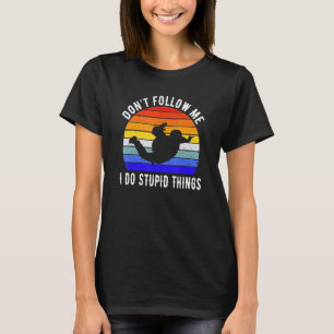 Skydiving Vintage Parachuting Sky Diver Retro Skyd T-Shirt