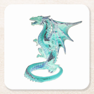 Skye Blue Dragon Coaster
