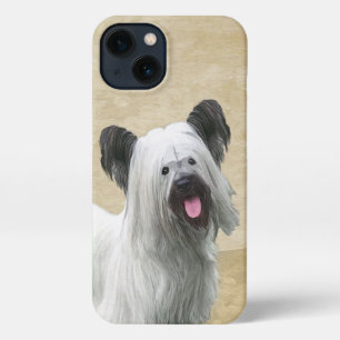 Skye Terrier Painting - Cute Original Dog Art iPhone 13 Case