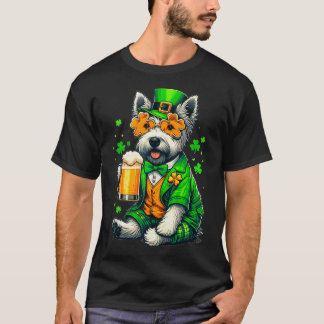 Skye Terrier Saint Paddys Day Costume For Lover Do T-Shirt
