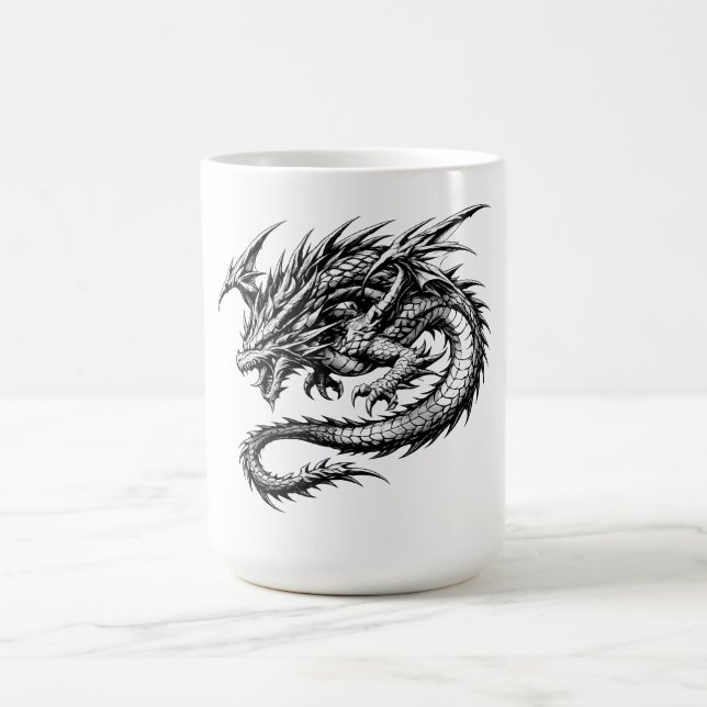Skyfire Dragon Coffee Mug (Center)