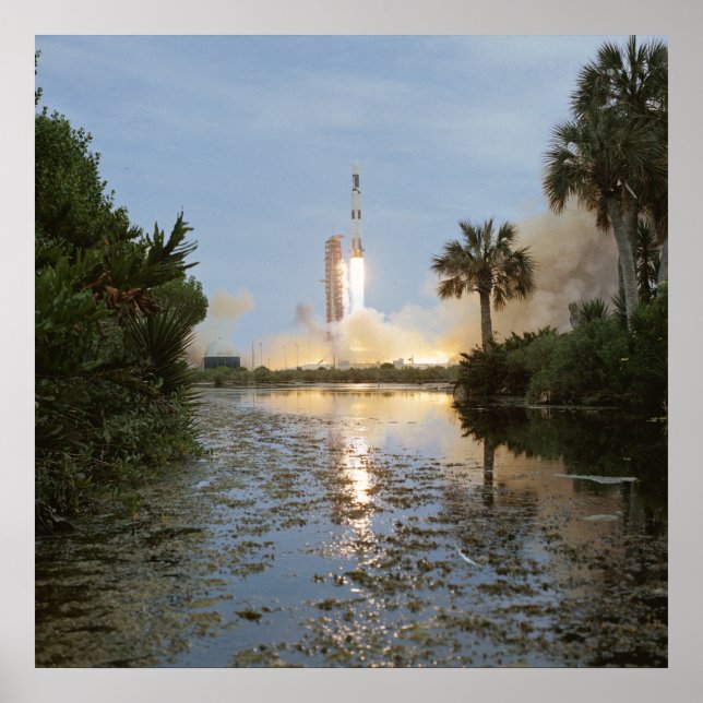 Skylab 1 Launch Poster (Front)