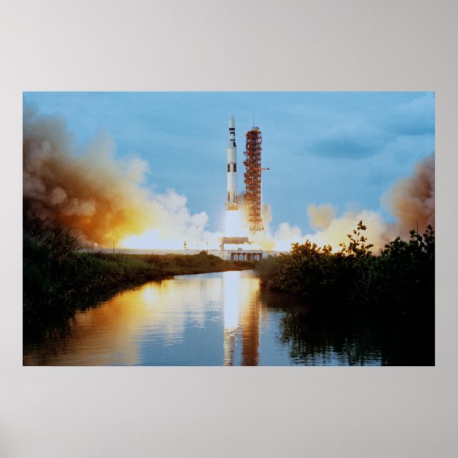 Skylab 1 Launch Poster (Front)