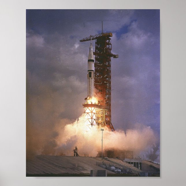 Skylab 2 Launch Poster (Front)