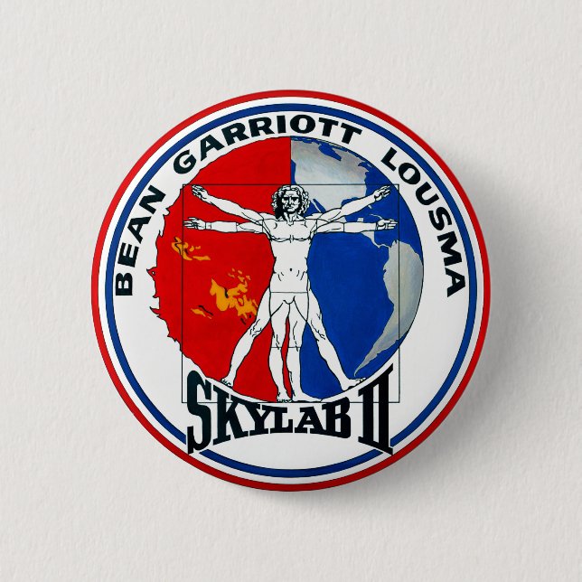 Skylab 2 Mission Patch 6 Cm Round Badge (Front)