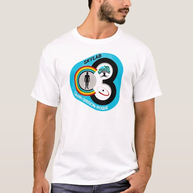 Skylab 3 Mission Patch T-Shirt (Front)