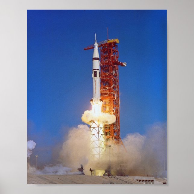Skylab 4 Launch Poster (Front)