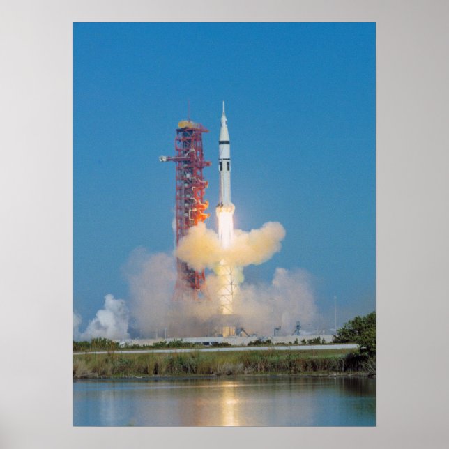 Skylab 4 Launch Poster (Front)