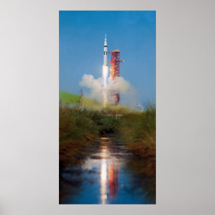 Skylab 4 Launch Poster