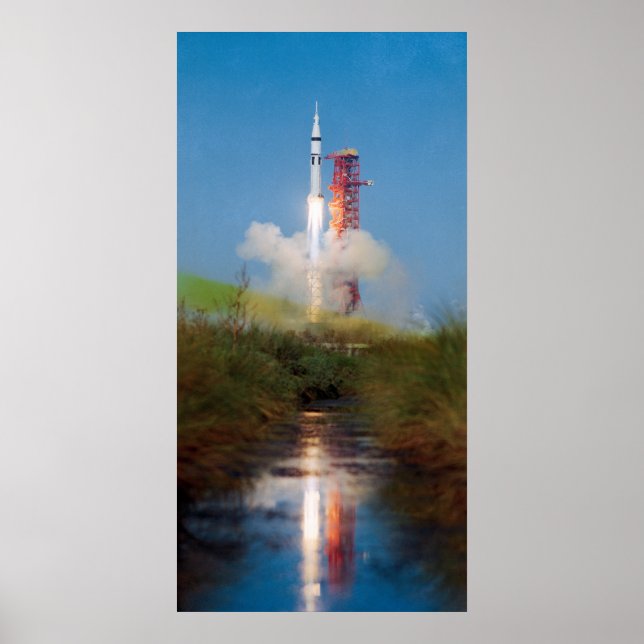 Skylab 4 Launch Poster (Front)