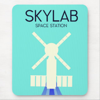 Skylab Space Station Space Art Mouse Pad