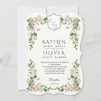 Skyland Wedding by Martha Stewart Invitation