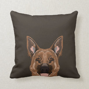 Skylar - German Shepherd dog gifts for dog people Cushion