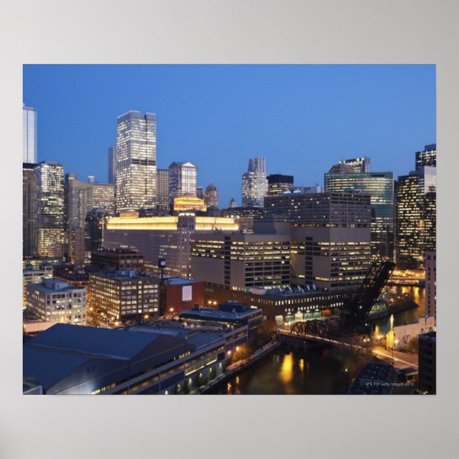 Skyline and River Poster (Front)
