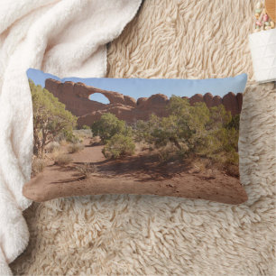 Skyline Arch at Arches National Park Lumbar Cushion