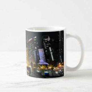 Skyline at night, Chicago, Illinois Coffee Mug
