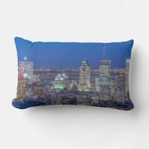 Skyline at twilight 2 lumbar cushion