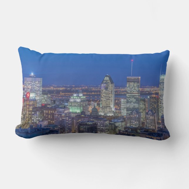 Skyline at twilight 2 lumbar cushion (Front)