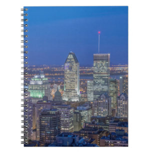 Skyline at twilight 2 notebook
