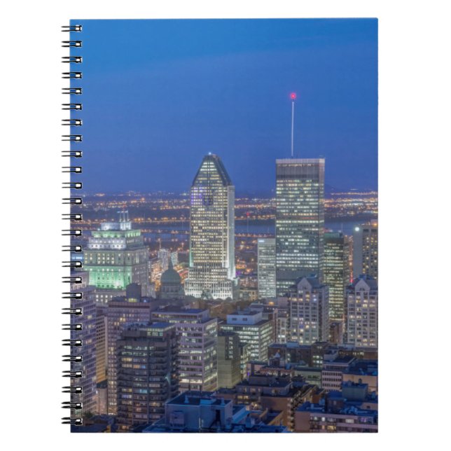 Skyline at twilight 2 notebook (Front)