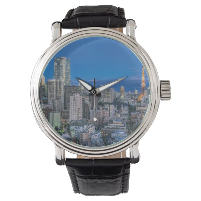 Skyline at twilight watch (Front)