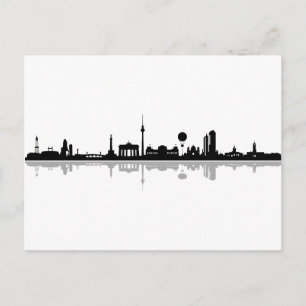 Skyline Berlin Postcard