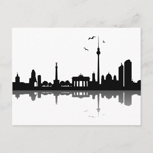 Skyline Berlin Postcard (Front)