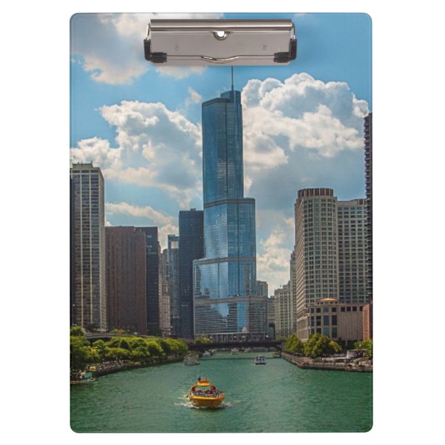 Skyline Chicago Clipboard (Front)