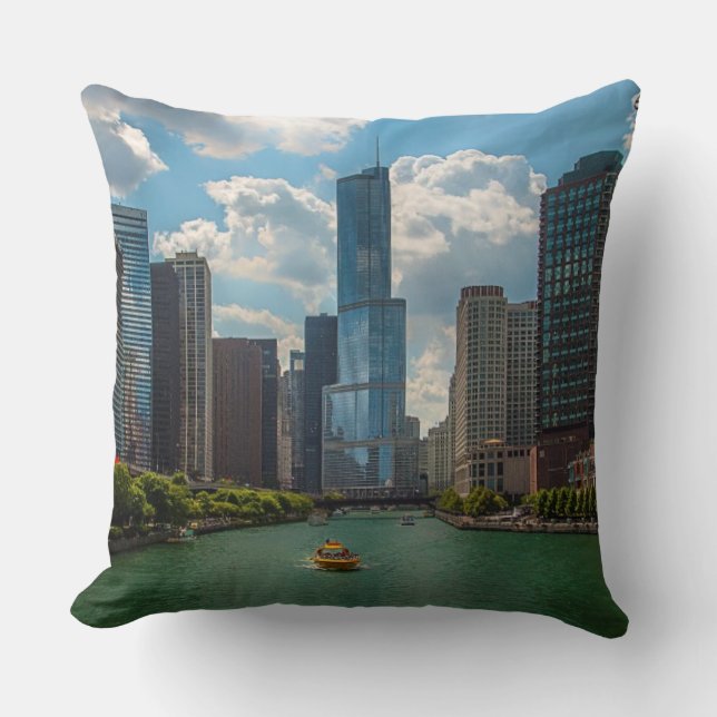 Skyline Chicago Cushion (Front)