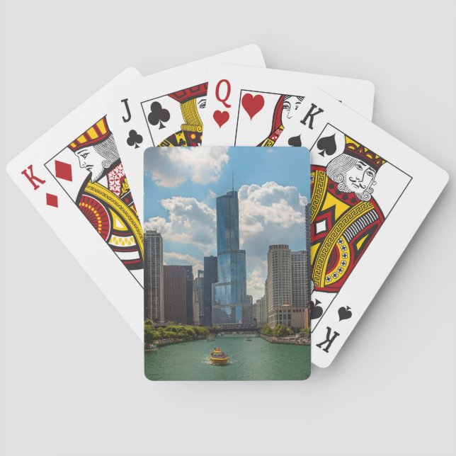 Skyline Chicago Playing Cards (Back)