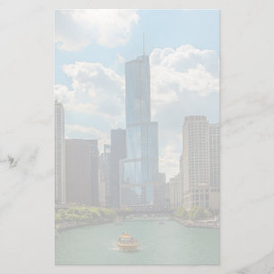Skyline Chicago Stationery