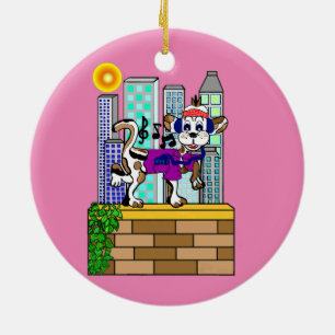 Skyline Chilly Chilli Dog Ceramic Ornament