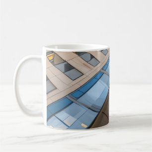 Skyline Curve Architecture Coffee Mug