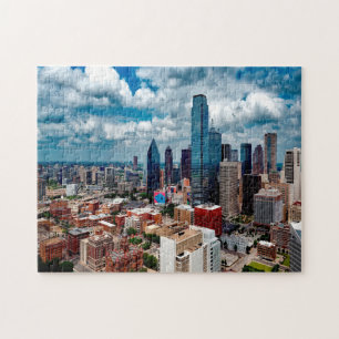 Skyline Dallas Texas. Jigsaw Puzzle