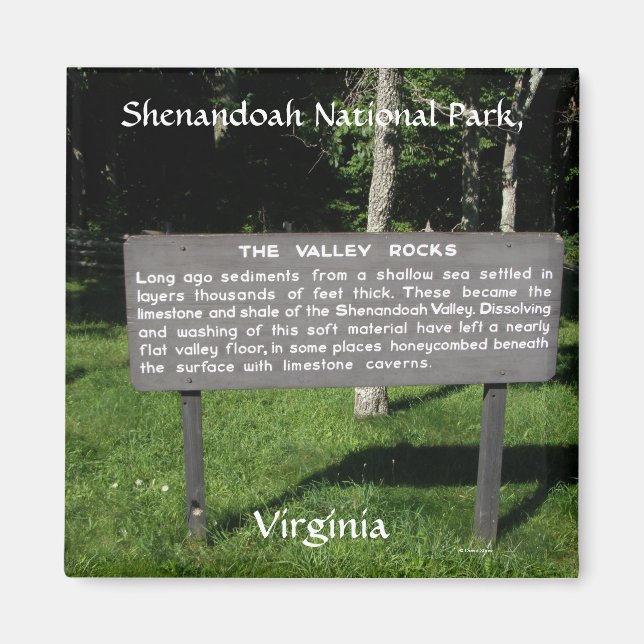 Skyline Drive Magnet (Front)