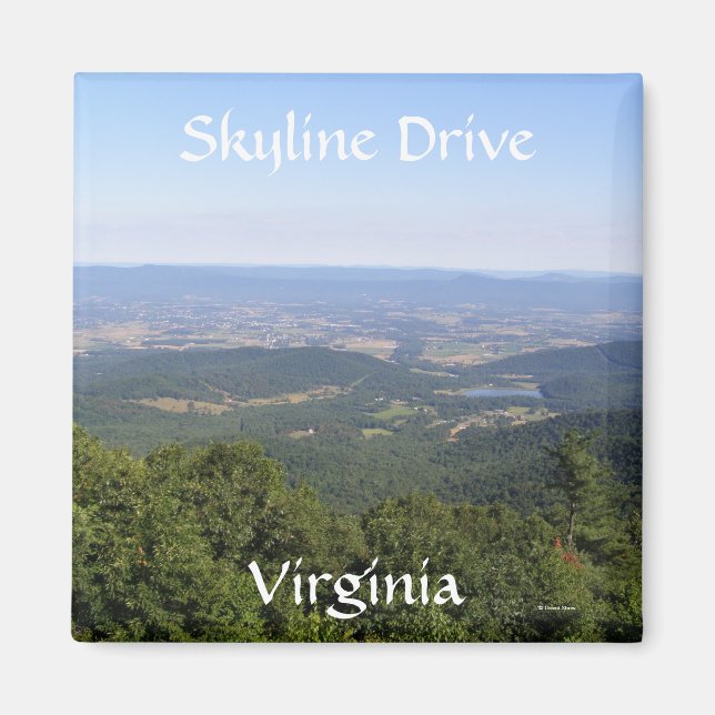 Skyline Drive Magnet (Front)