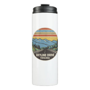 Skyline Drive Shenandoah Virginia Mountains Thermal Tumbler