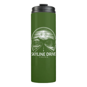 Skyline Drive Virginia Forest Thermal Tumbler