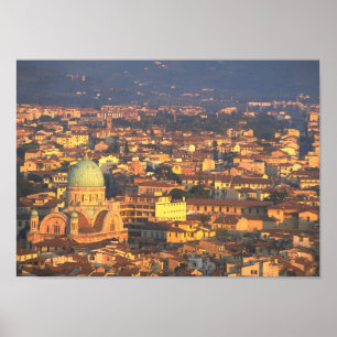 Skyline Florence Italy Poster