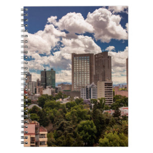 Skyline From The Hotels In Polanco Mexico City Notebook