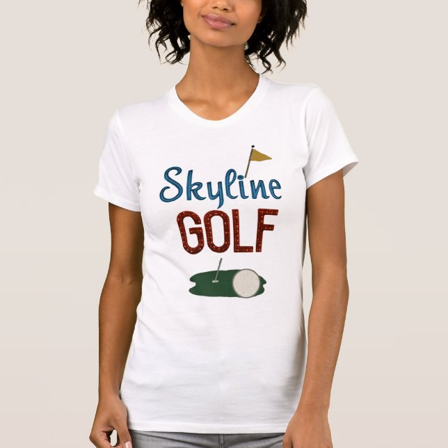 Skyline Golf T-Shirt (Front)