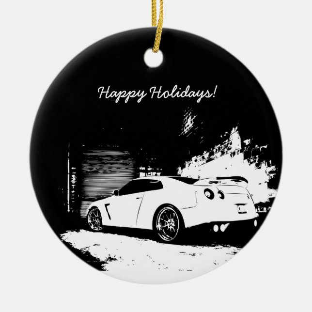 Skyline GT-R Christmas Ornaments (Front)