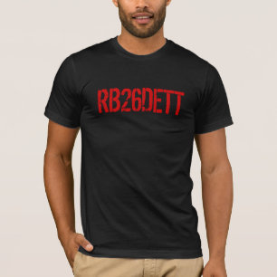 Skyline GT-R RB26DETT Engine Code T-Shirt